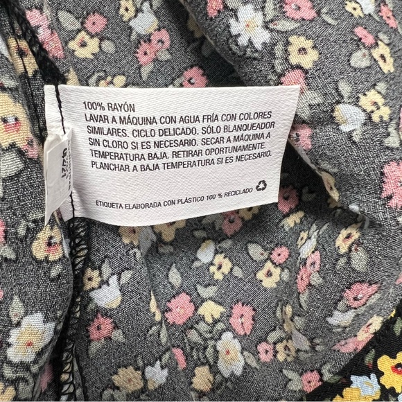 The Nines by Hatch Maternity NWT Black Ditsy Floral Maternity Dress Size: XL - Picture 7 of 12